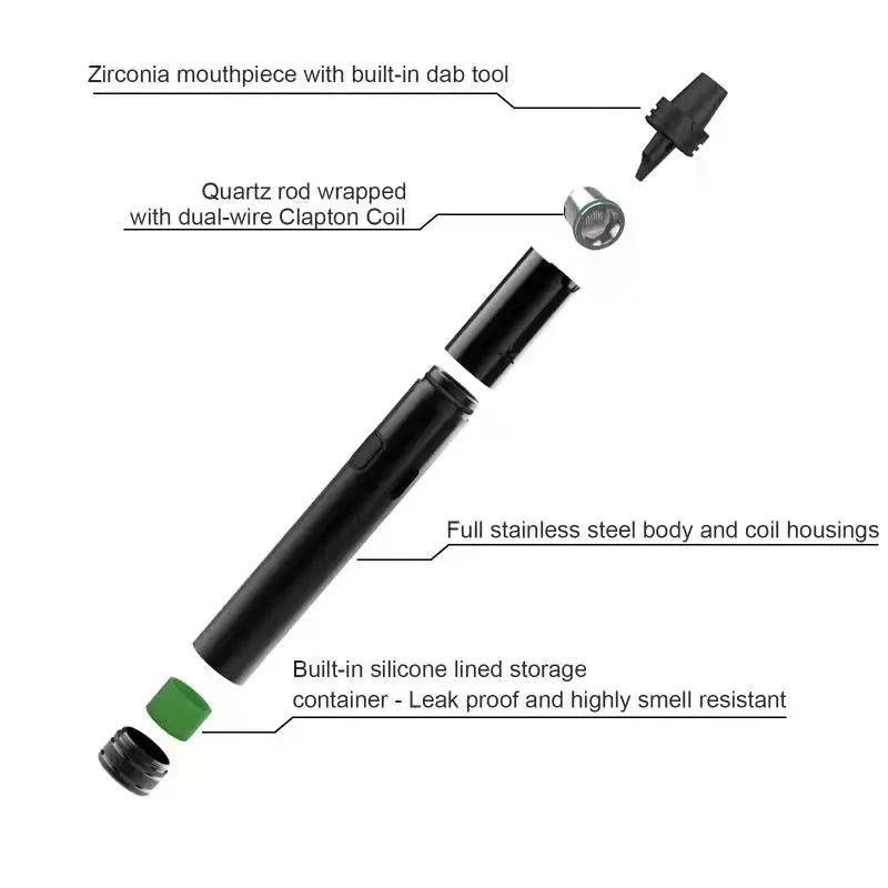 CROSSING - Coil King AIO Dab Pen - Herbaleyes