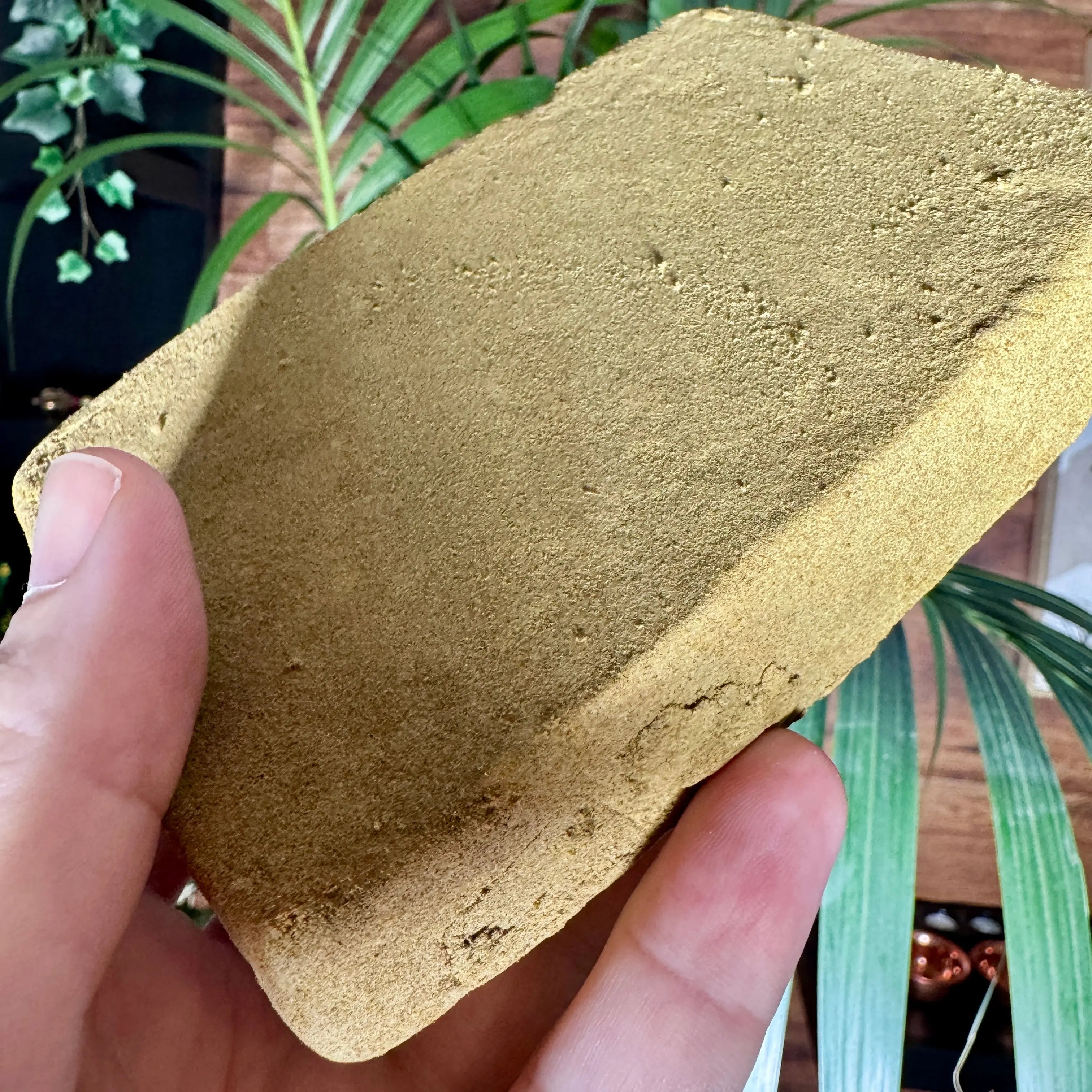 1oz Golden Island Pollen Hash Herbaleyes