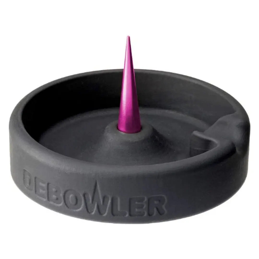Minimalist Silicone Ashtray w/ Aluminium Spike - Medium - 6 Colours | DEBOWLER - Herbaleyes