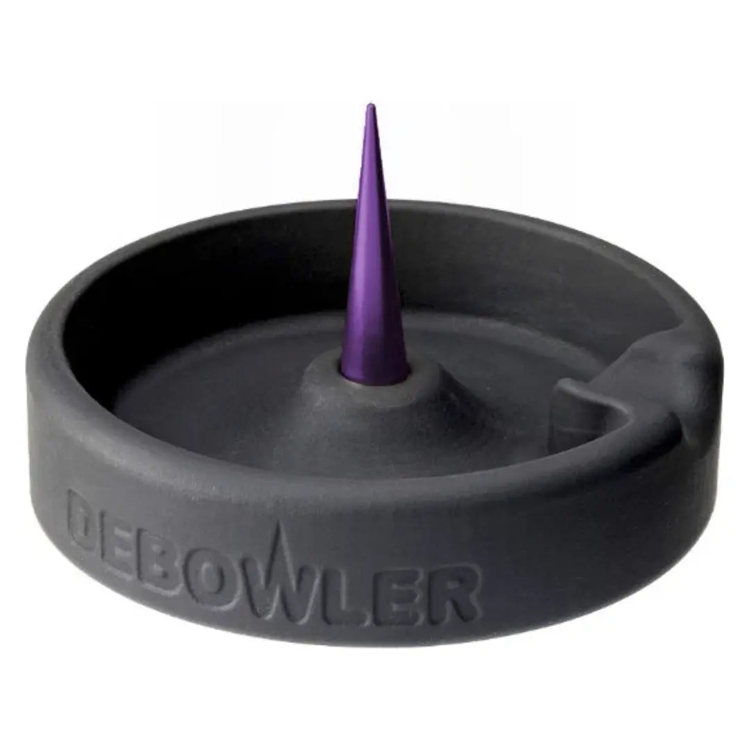 Minimalist Silicone Ashtray w/ Aluminium Spike - Medium - 6 Colours | DEBOWLER - Herbaleyes