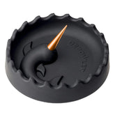 Narwhal Silicone Ashtray w/ Aluminium Spike - Large - 6 Colours | DEBOWLER - Herbaleyes