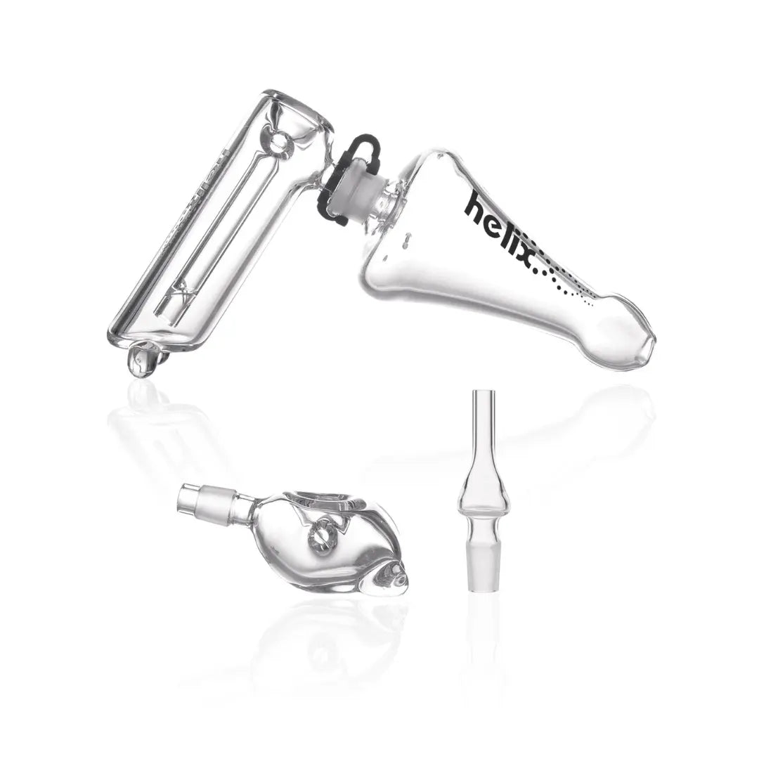 HELIX 14mm Multi Kit Flower &amp; Concentrates - Clear - Herbaleyes