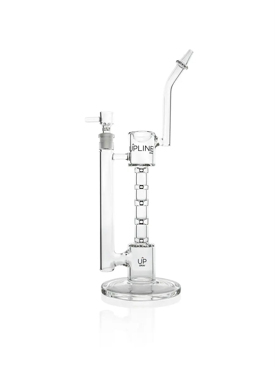 GRAV - Upline Small Water Pipe Bong - Herbaleyes