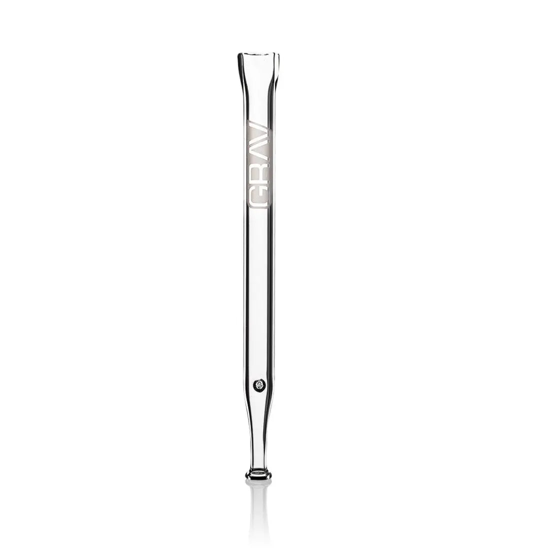 GRAV QUARTZ VAPE STRAW WITH DAB DISH - Herbaleyes