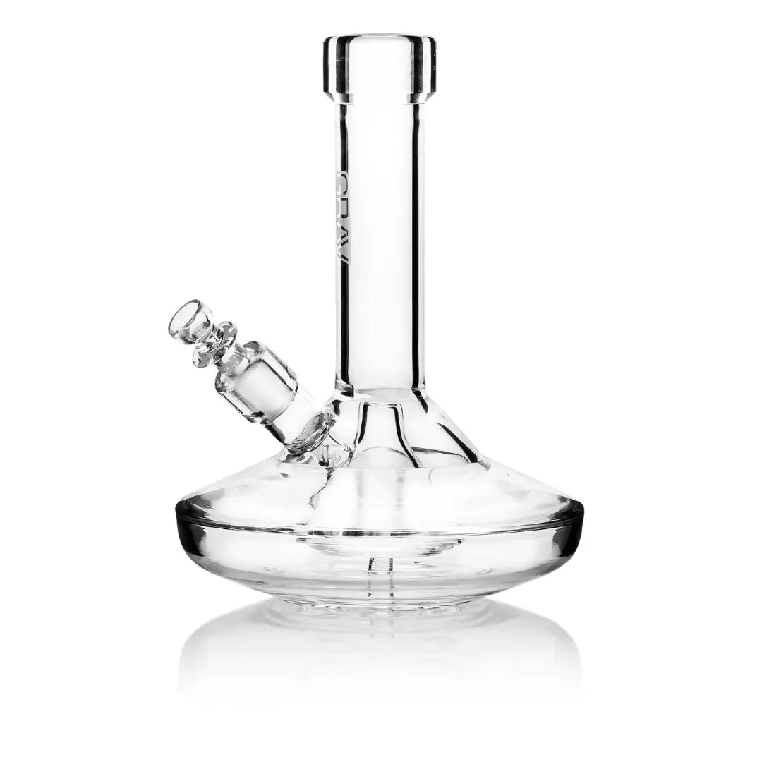 GRAV - Small Wide Base Water Pipe - Herbaleyes