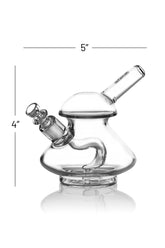 Wobble Bubbler Bong/Dab Rig - Clear | Grav Grav