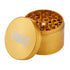 Gold Aluminium 4 Piece Herb Grinder by Vibes x Aerospace Grav