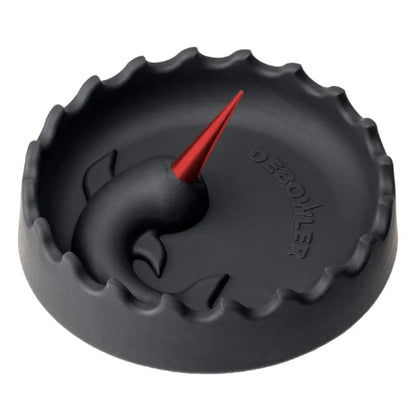Narwhal Silicone Ashtray w/ Aluminium Spike - Large - 6 Colours | DEBOWLER - Herbaleyes