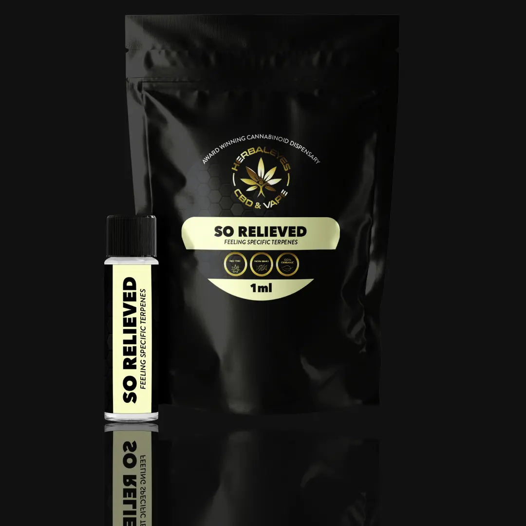 SO RELIEVED Terpenes 1ml - Botanically Derived - Herbaleyes