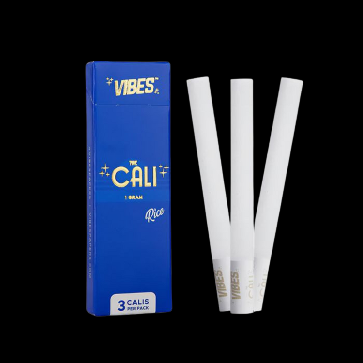 The Cali Cones, Rice Pre-Rolled Cones by Vibes - Herbaleyes