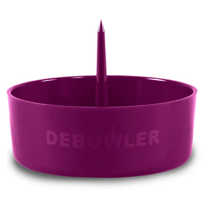 Polycarbonate Ashtray w/ Spike - 4 Colours | DEBOWLER - Herbaleyes