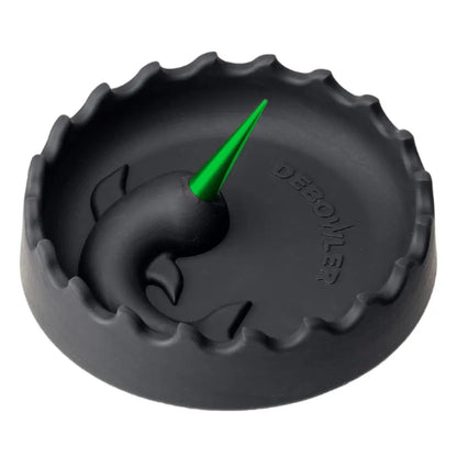 Narwhal Silicone Ashtray w/ Aluminium Spike - Large - 6 Colours | DEBOWLER - Herbaleyes