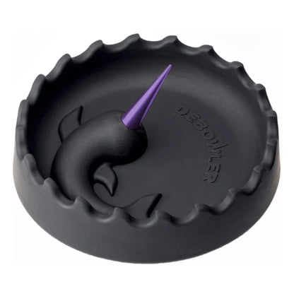 Narwhal Silicone Ashtray w/ Aluminium Spike - Large - 6 Colours | DEBOWLER - Herbaleyes