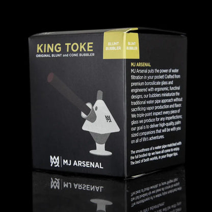 THE KING TOKE | Blunt Bubbler - MJ Arsenal - Herbaleyes